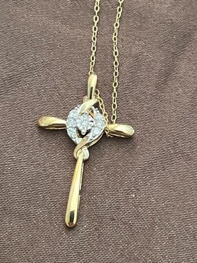 Gold Cross Necklace